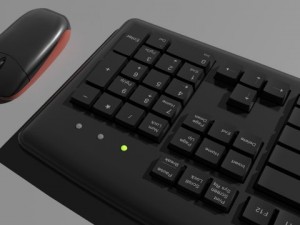 keyboard  mouse 3D-Modell