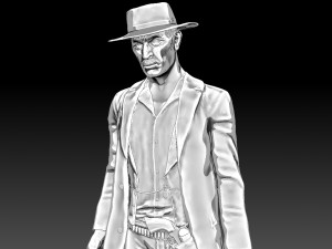 Collection of models from the good the bad and the ugly 3D Модель