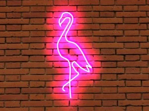 Neon signs collection 3D Model