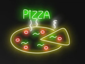 Neon signs collection 3D Model