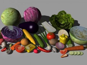 vegetables 3D Model