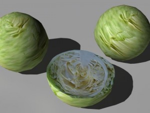 vegetables 3D-Modell