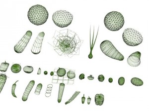 vegetables 3D-Modell