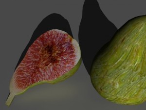 fruit and vegetables collection 3D Model
