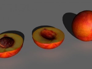 fruit and vegetables collection 3D Model