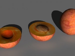 fruit and vegetables collection 3D Model