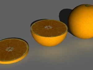 fruit and vegetables collection 3D Model