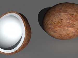 fruit and vegetables collection 3D Model