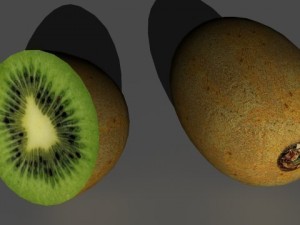 fruit and vegetables collection 3D Model