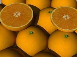 fruit and vegetables collection 3D Model