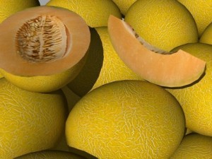fruit and vegetables collection 3D Model