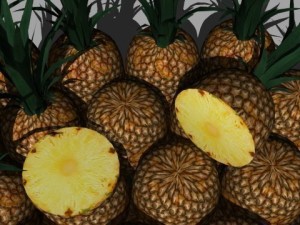 fruit and vegetables collection 3D Model