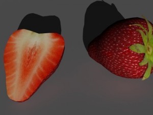 fruit and vegetables collection 3D Model