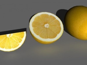 fruit and vegetables collection 3D Model