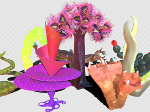 alien plants vol 2 3D Model
