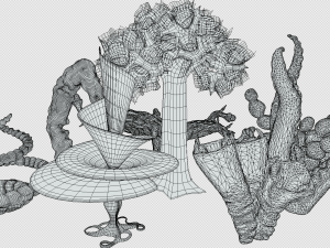 alien plants vol 2 3D Model