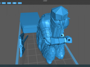 Dwarf guardian statue of erebor 3D 模型