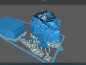 Dwarf guardian statue of erebor 3D 模型