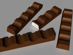 kinder chocolate 3D Модель