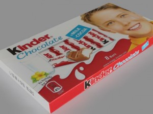 kinder chocolate 3D Модель
