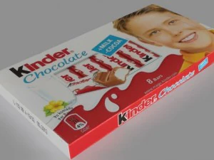 kinder chocolate 3D Model