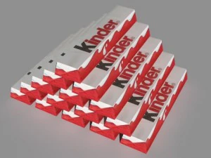kinder chocolate 3D Model