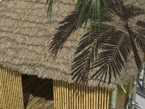 vietnam hut 3Dモデル
