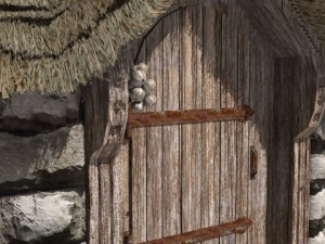 viking hut Model 3D