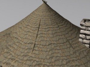 viking hut Model 3D