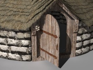 viking hut Model 3D