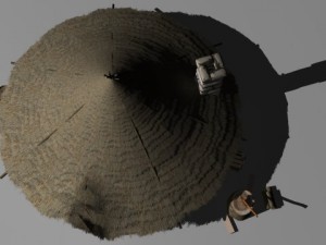 viking hut Model 3D