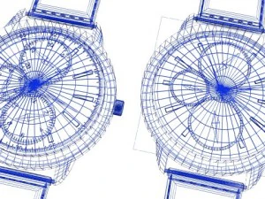 наручные часы 3D Модель