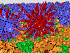 Sunflower plants 3D Model