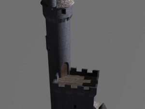 castle Modello 3D