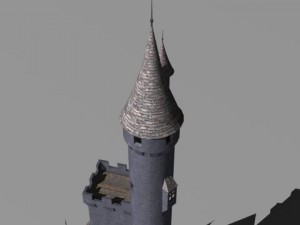 castle Modello 3D