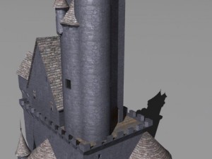 castle Modello 3D