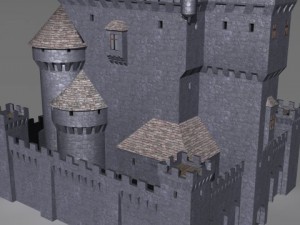 castle Modello 3D
