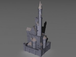 castle Modello 3D