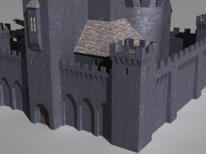 castle Modello 3D