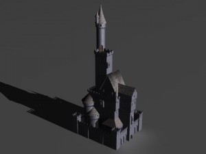 castle Modello 3D
