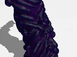 Tentacolo del mostro Modello 3D