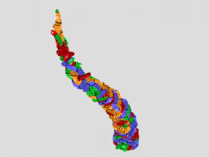 Tentacolo del mostro Modello 3D