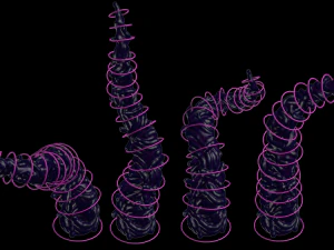 Tentacolo del mostro Modello 3D