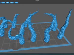 Monster tentacle 3D Model