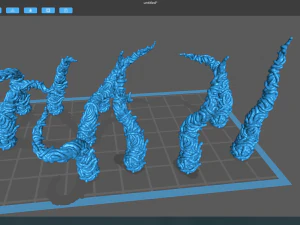 Tentacolo del mostro Modello 3D