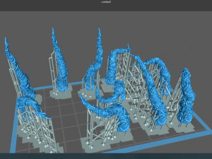 Tentacolo del mostro Modello 3D