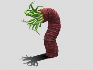 Beast tentacle Model 3D