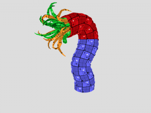 Beast tentacle 3D Модель