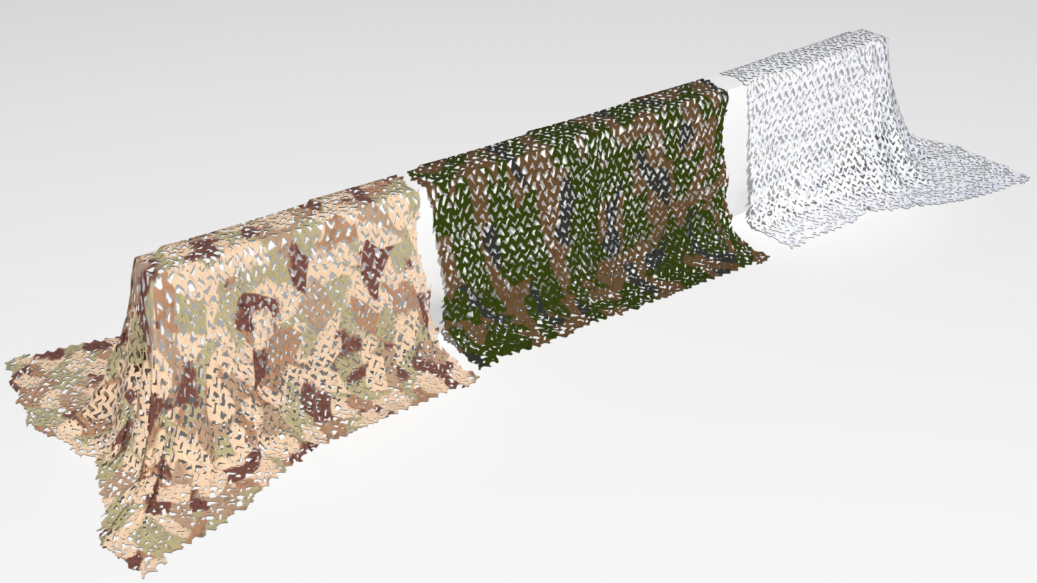 Forest camouflage net rust фото 33