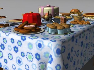 food collection Modelo 3D